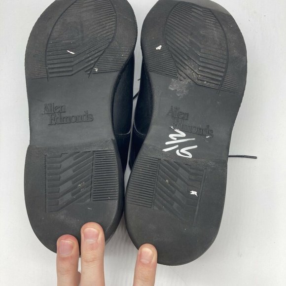 Allen Edmonds Mens Lace Up Split Toe 9.5D - Picture 2 of 10